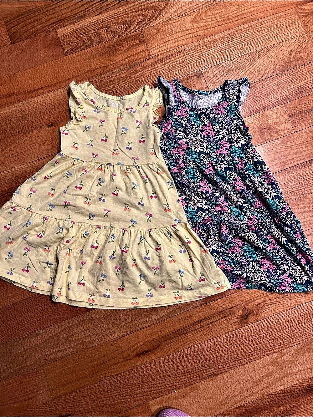 2 Jumping Beans All Day Play Dress Girls Floral Dresses Size 5